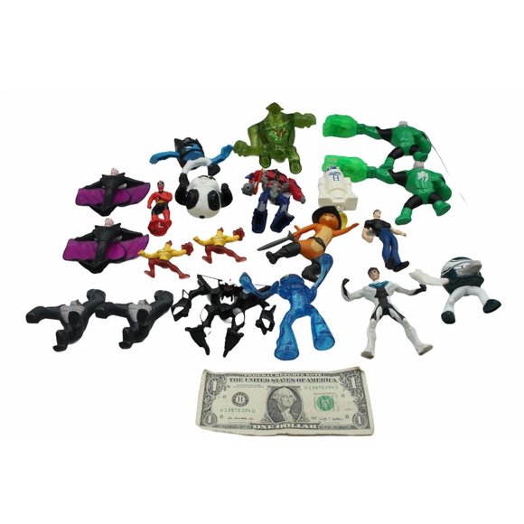 McDonalds Happy Meal Toy Lot of 20 Figures Superheros, Starwars, Cartoon - Picture 12 of 12